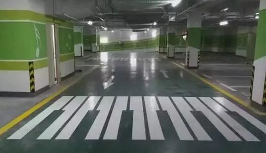 环翠仓库划线